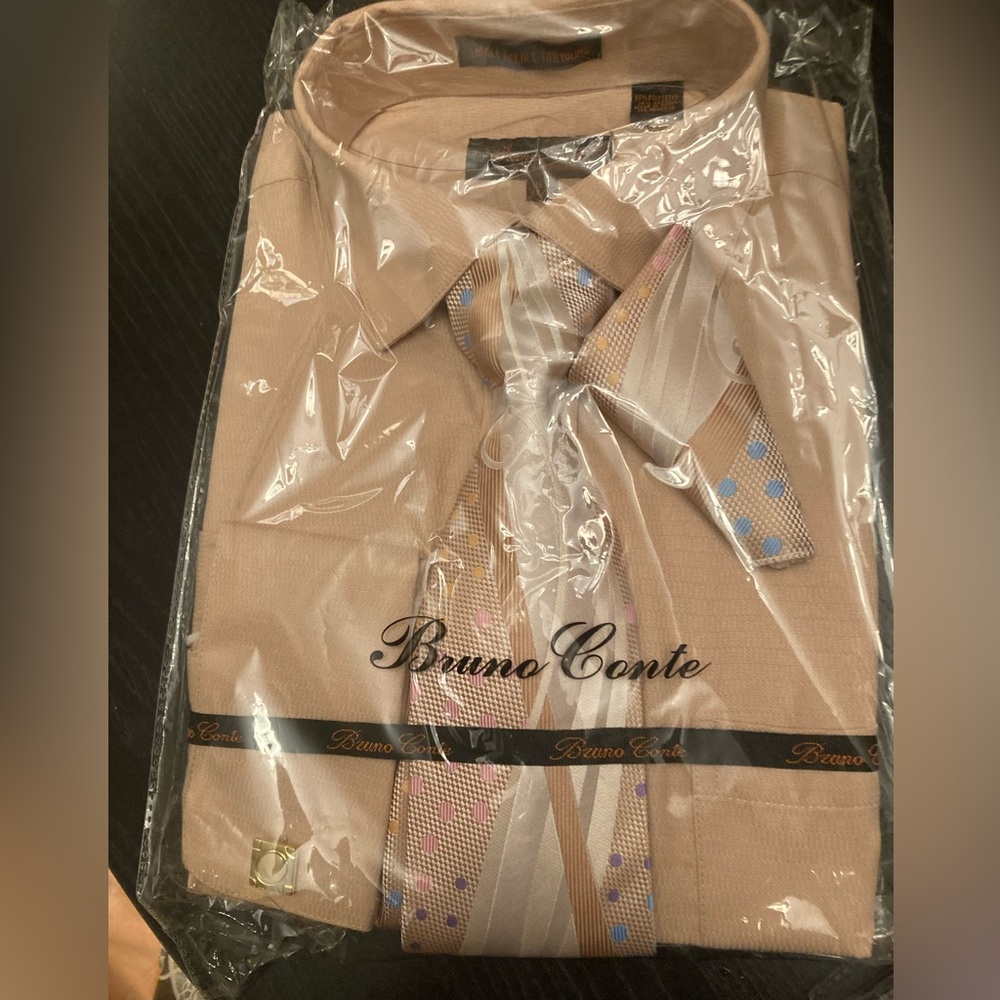 Men’s Shirt and Tie Set